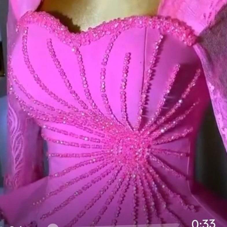 Ensemble bustier et jupe femme brocart élégant