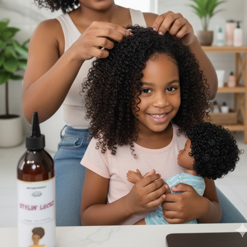 Crème coiffante naturelle pour cheveux bouclés