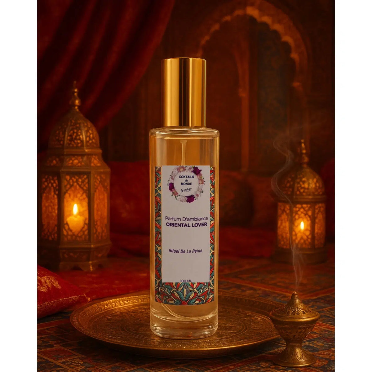 Gamme de 3 Parfums d'ambiance maison Happy Home Senteurs Cosy, Oriental lover et Bijou