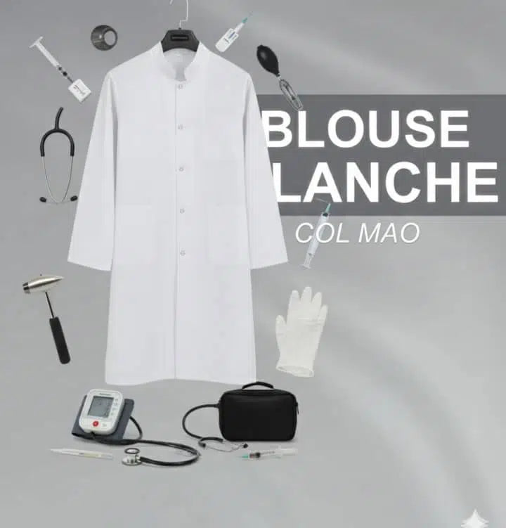 Blouse Blanche Médicale et Laboratoire