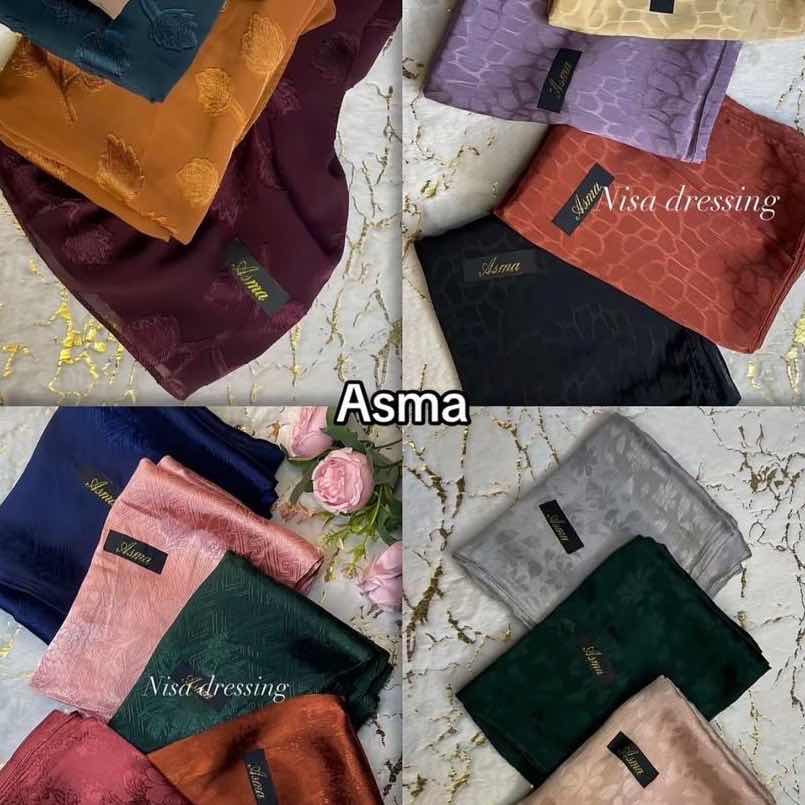 Voile jacquard soie Asma