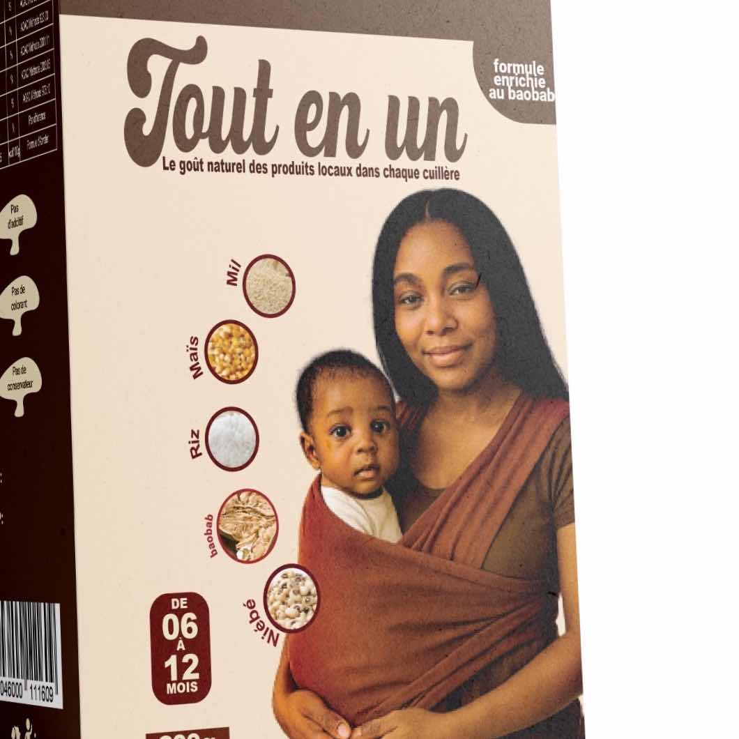 Farine Infantile Aby Délice Tout en Un - Nutrition Locale Enfantine 200g