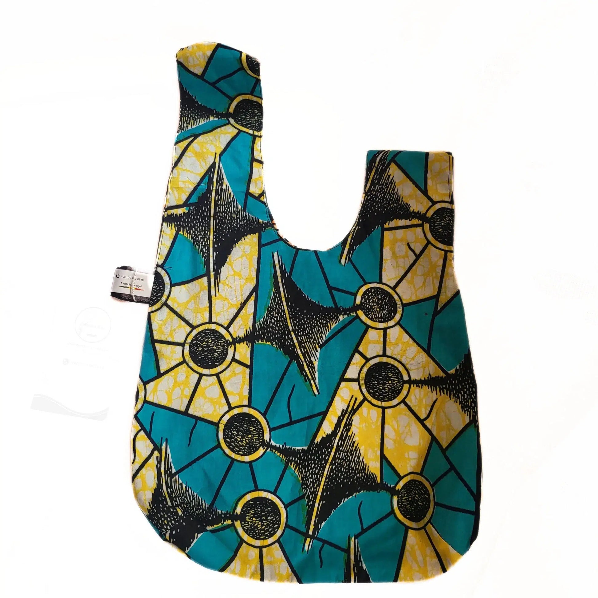 Sac Dagana Réversible en Wax Éco-Chic - Élégance Durable