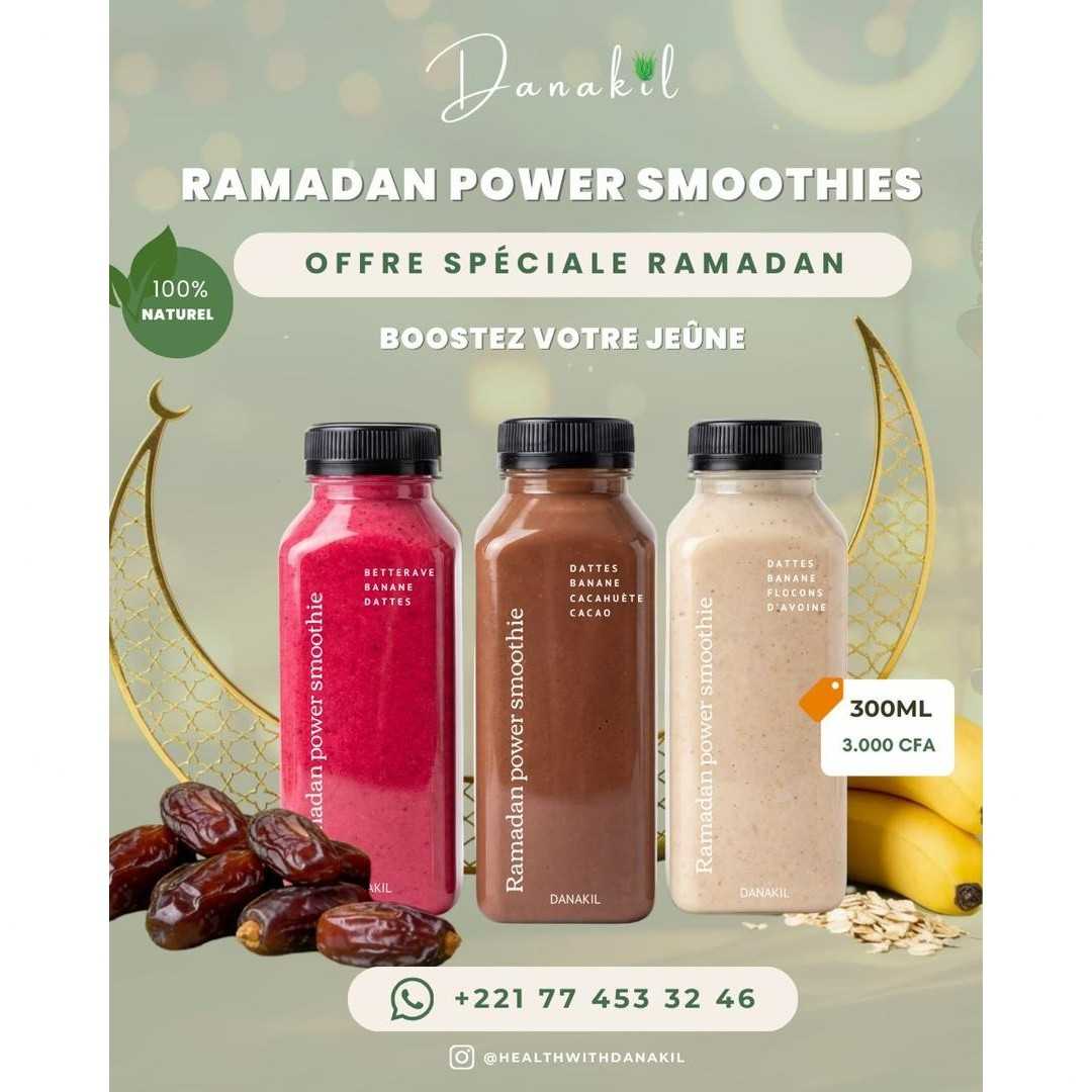 Smoothie naturel 300ml artisanal – POWER, sans sucre, bien-être et énergie