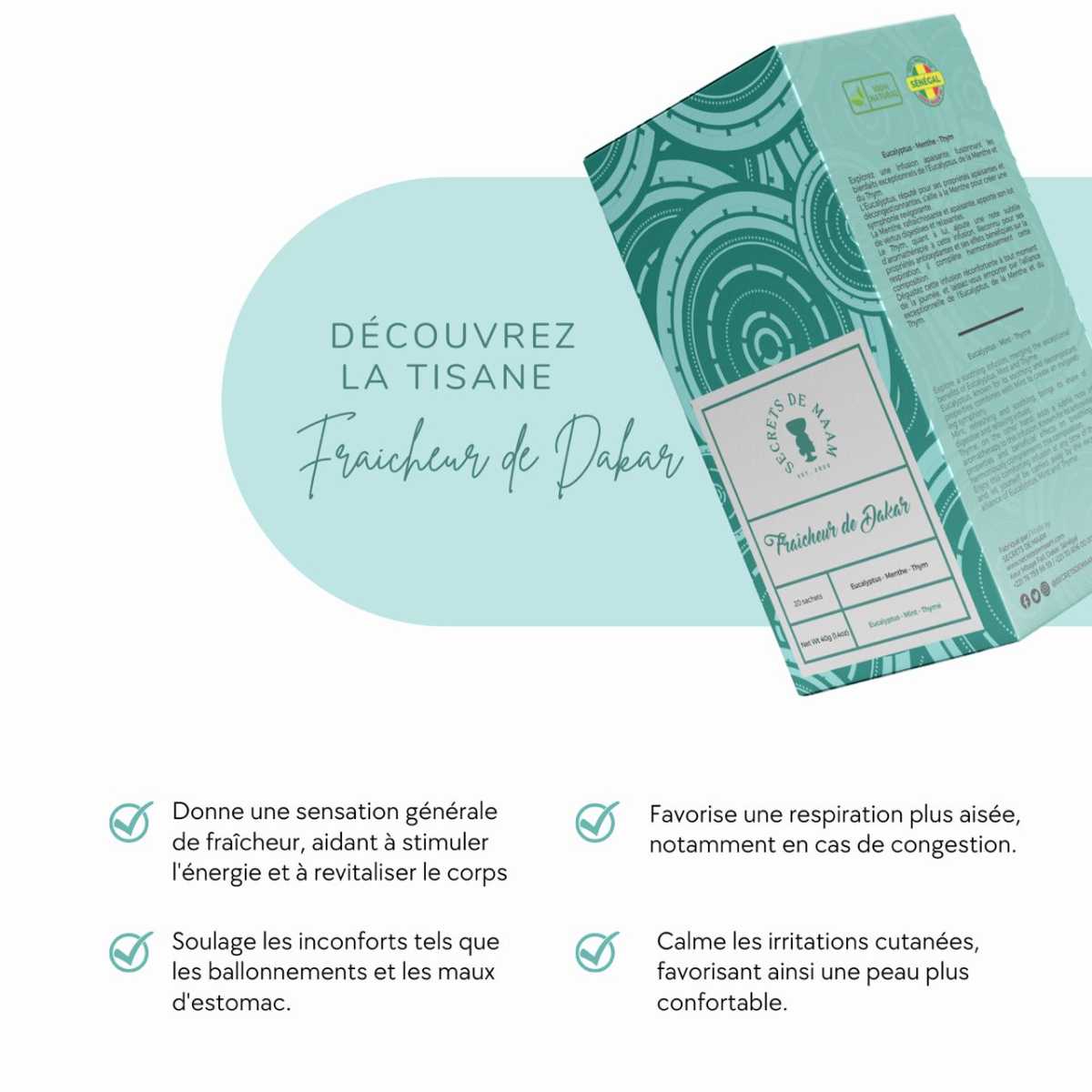 Tisane digestive naturelle hibiscus (60g)