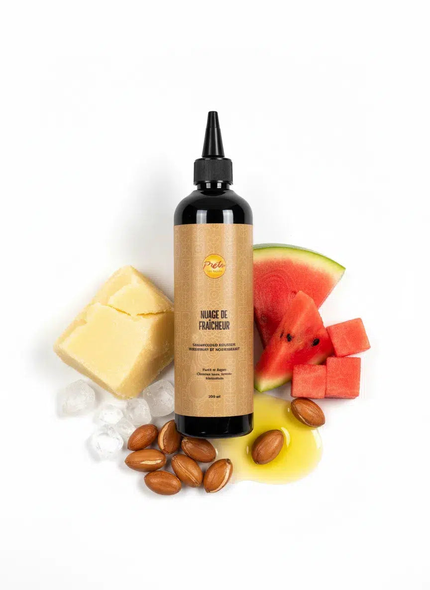 Shampoing douceur Nuage De Fraîcheur Karité, Argan, Cristaux de Menthe