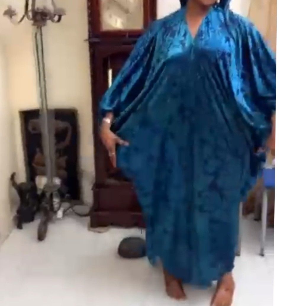 Robe femme en velours