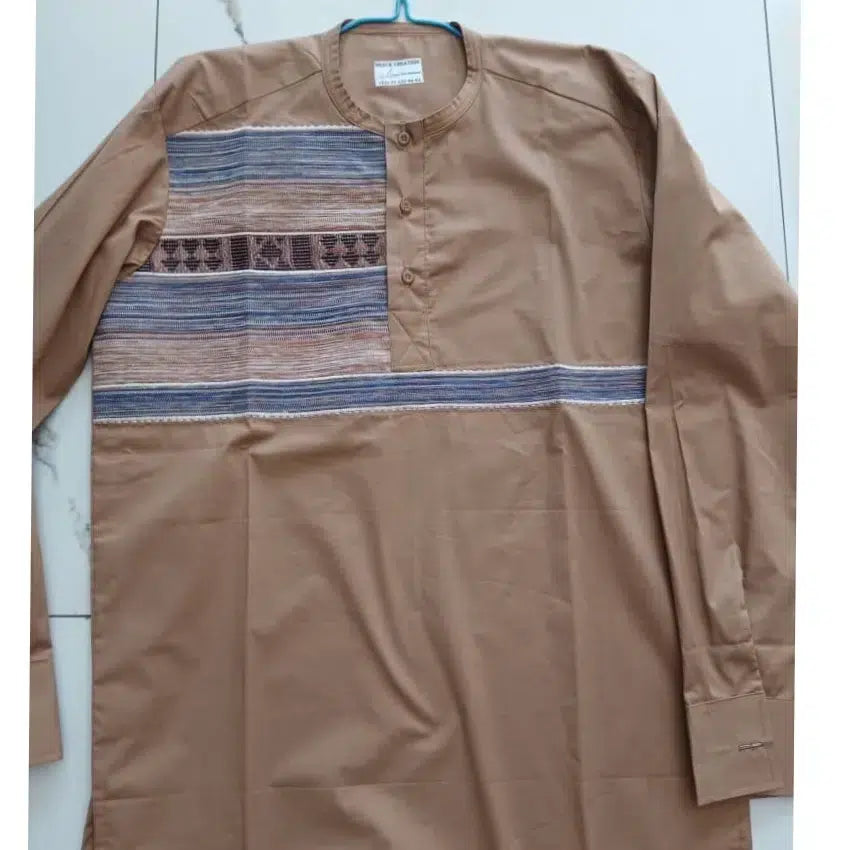 Chemise coton homme suisse artisanale – Élégance traditionnelle, manches longues