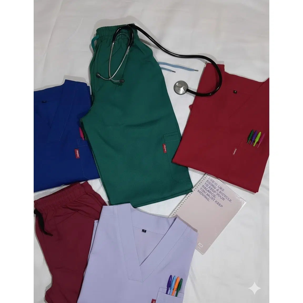 Blouse Médicale Dija Textiles Magenta - Confort Respirant