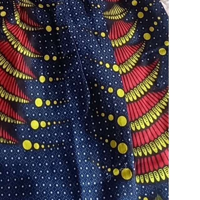Robe enfant motif africain jaune – Coton wax confortable et coloré