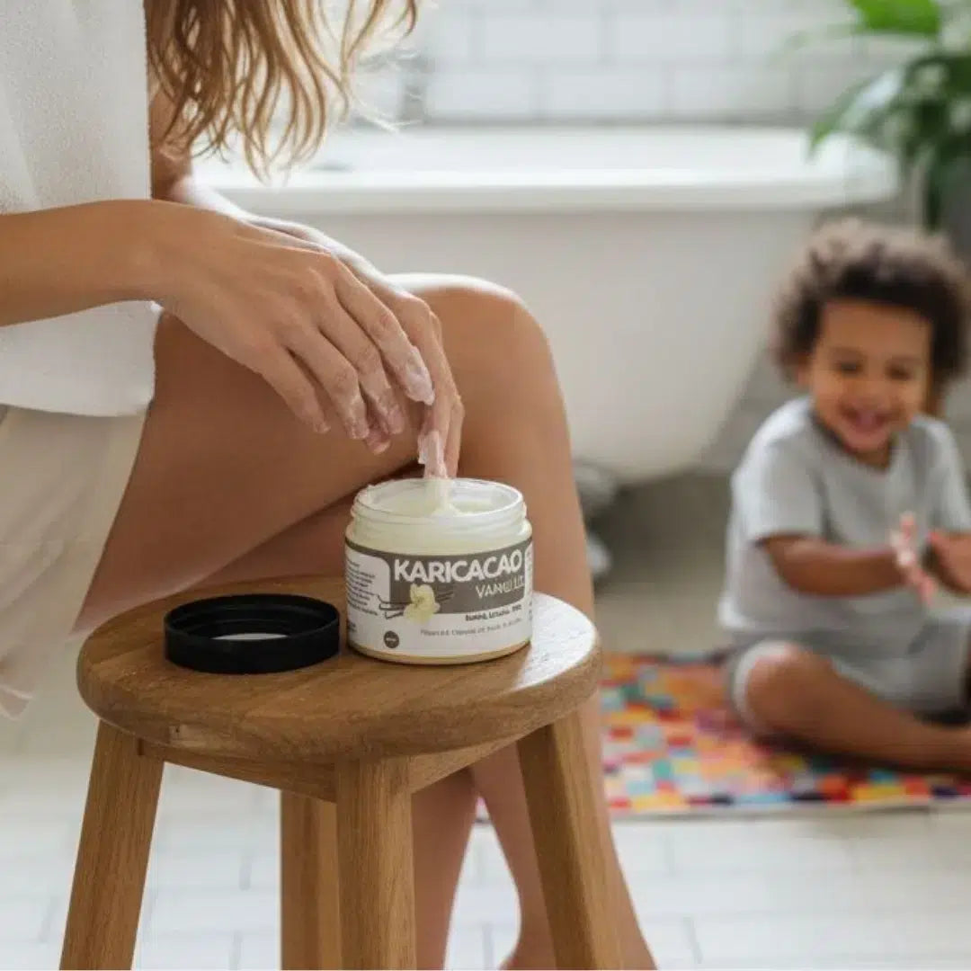 Crème Karicacao vanille pour corps et cheveux aux beurres de karité et cacao