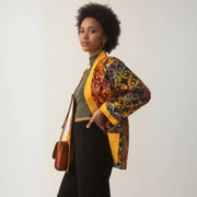 Kimon ample batiko femme coton bohème chic multicolore