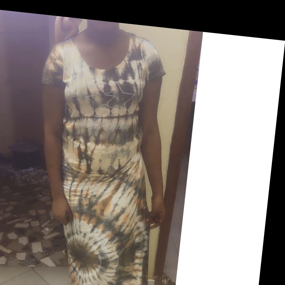 Ensemble femme haut et pagne en coton