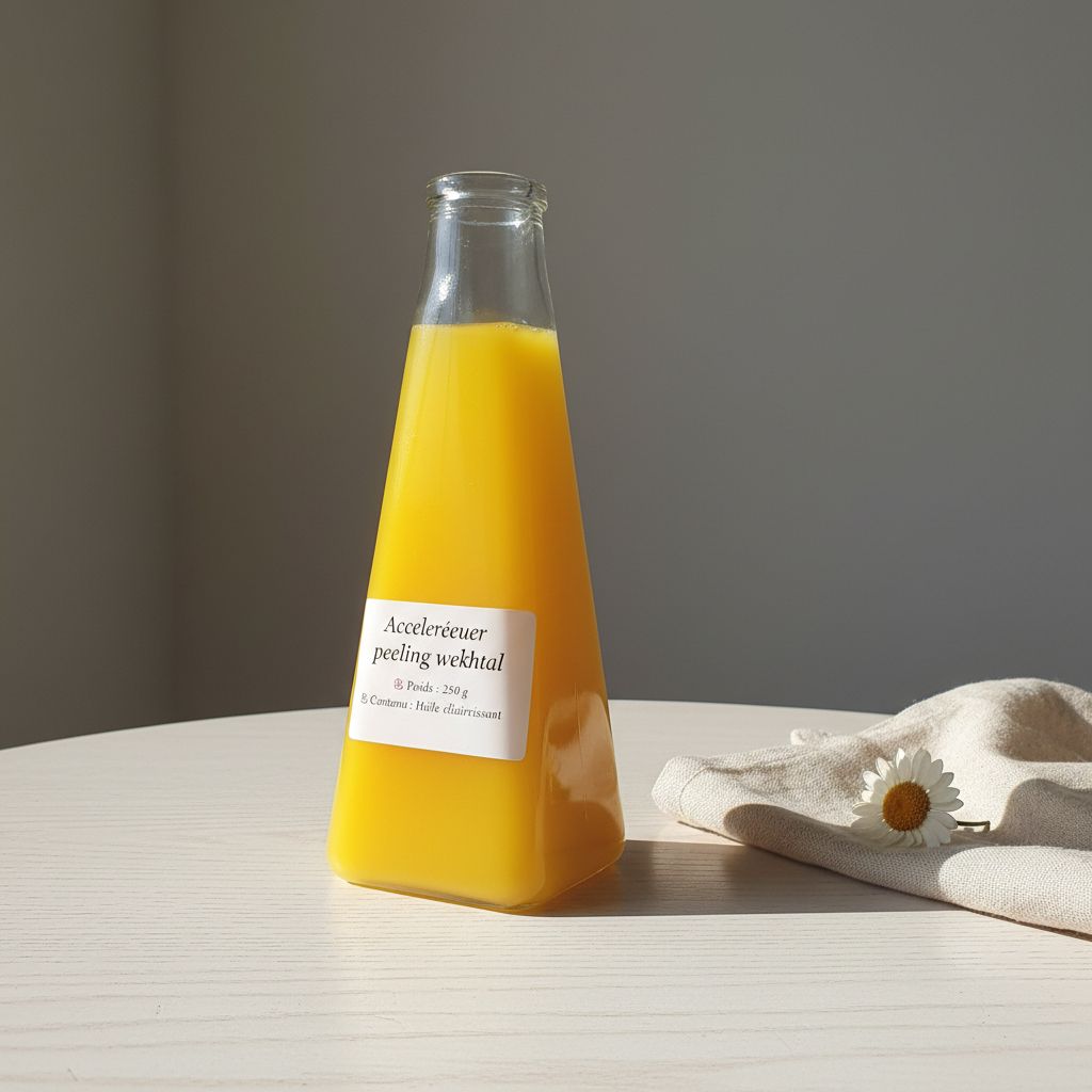 Accélérateur Peeling Visage Wekhtal – Huile Éclaircissante Peau 250g