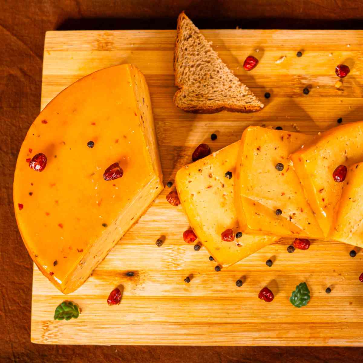 Fromage gouda piment et poivre 3 Kg