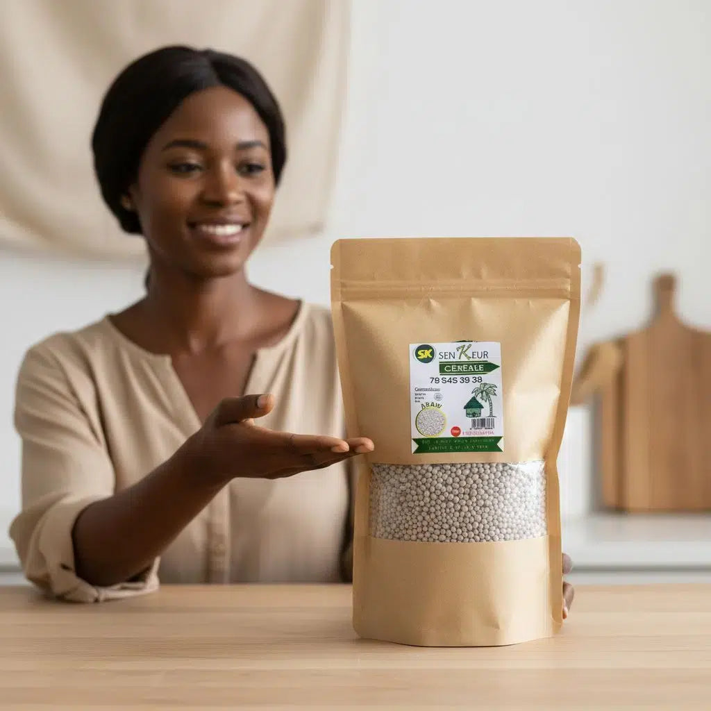 Araw sec – Céréales naturelles mil et riz bio, fondé sénégalais 500g