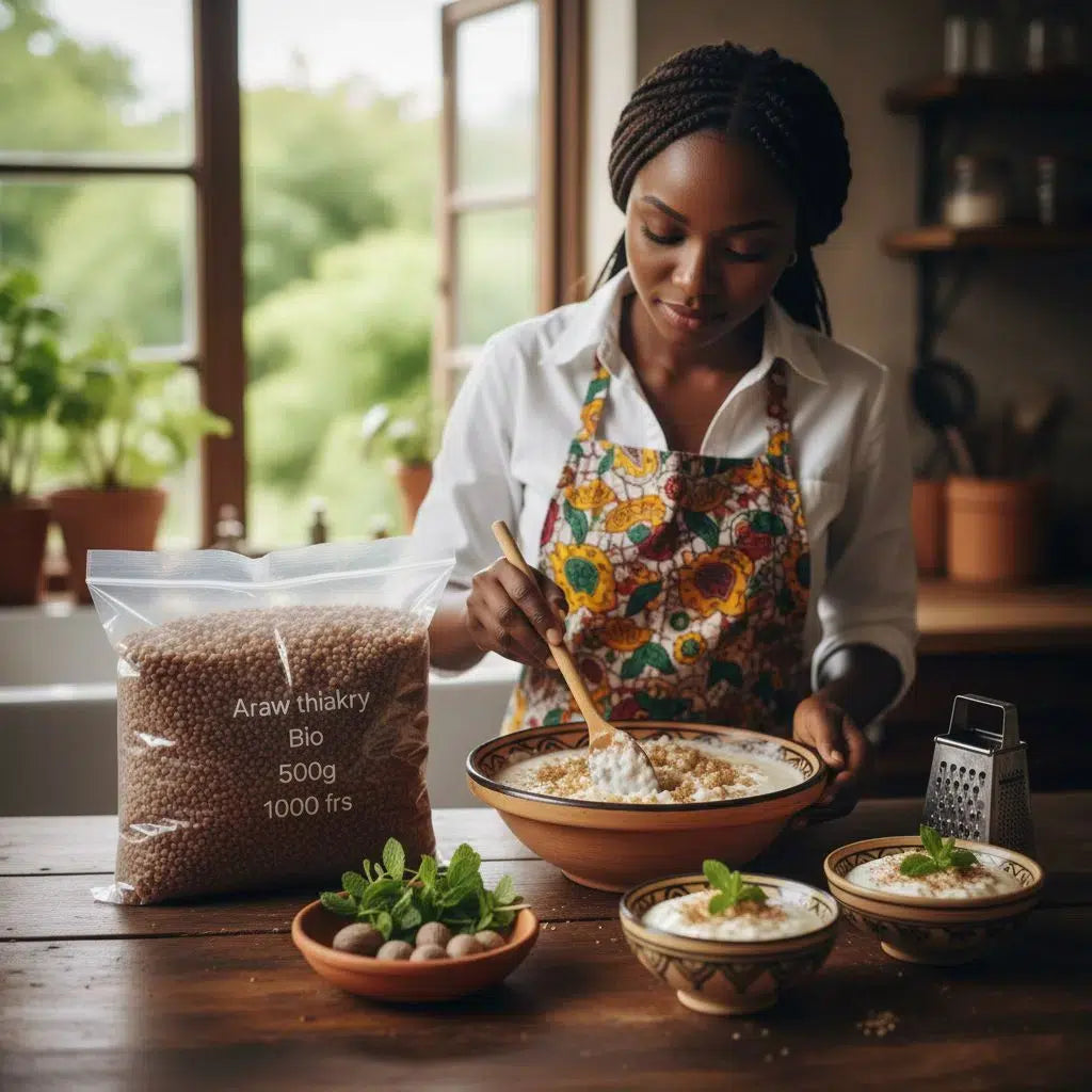 Araw Thiakry Bio 500g le Dessert Sénégalais au céréales saines