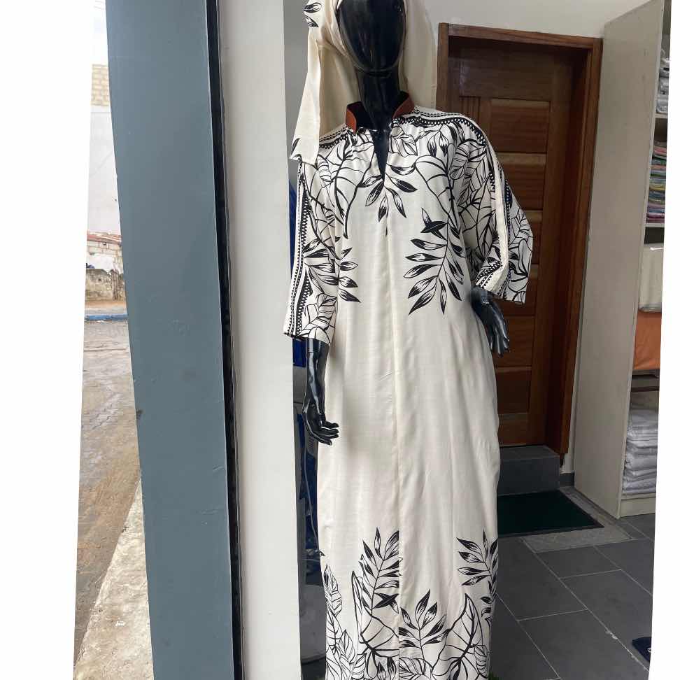 Tunique bohème chic femme blanche, ample, col V, coton été grande taille