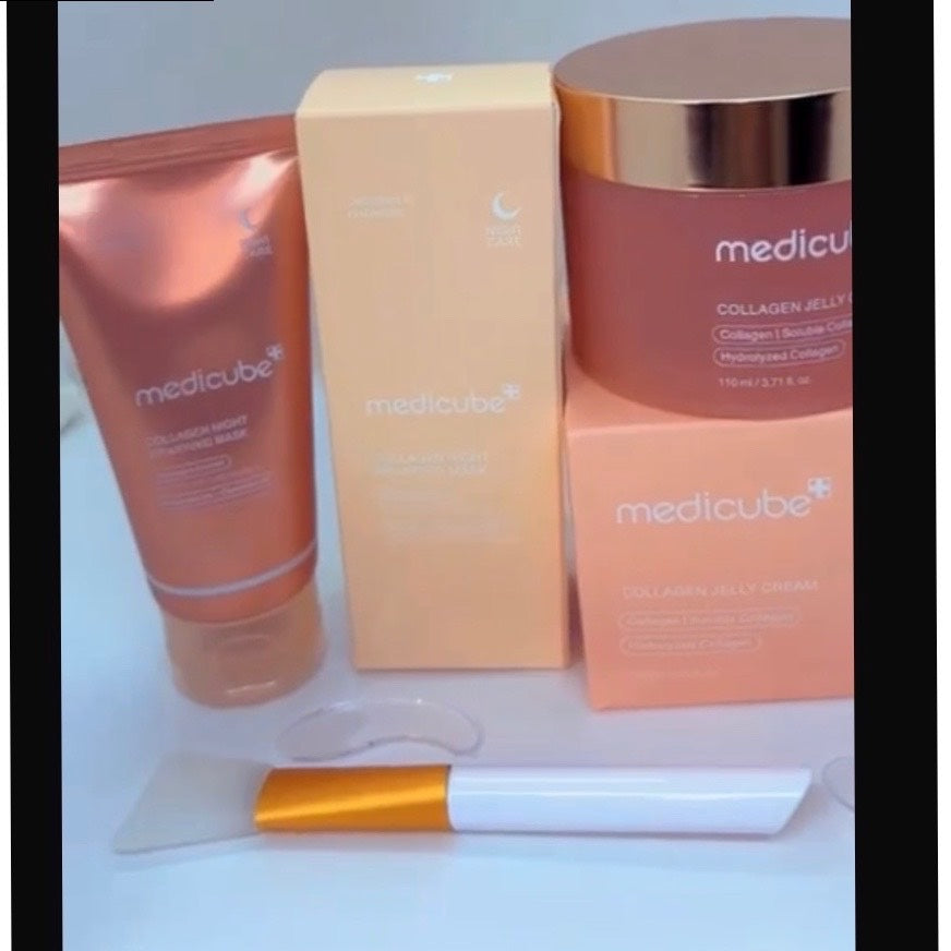Medicube mini gamme : soins visage collagène anti-âge en format voyage