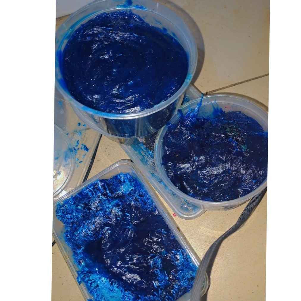 Savon nila bleu 1 kilo – Savon artisanal exfoliant et cosmétique naturel