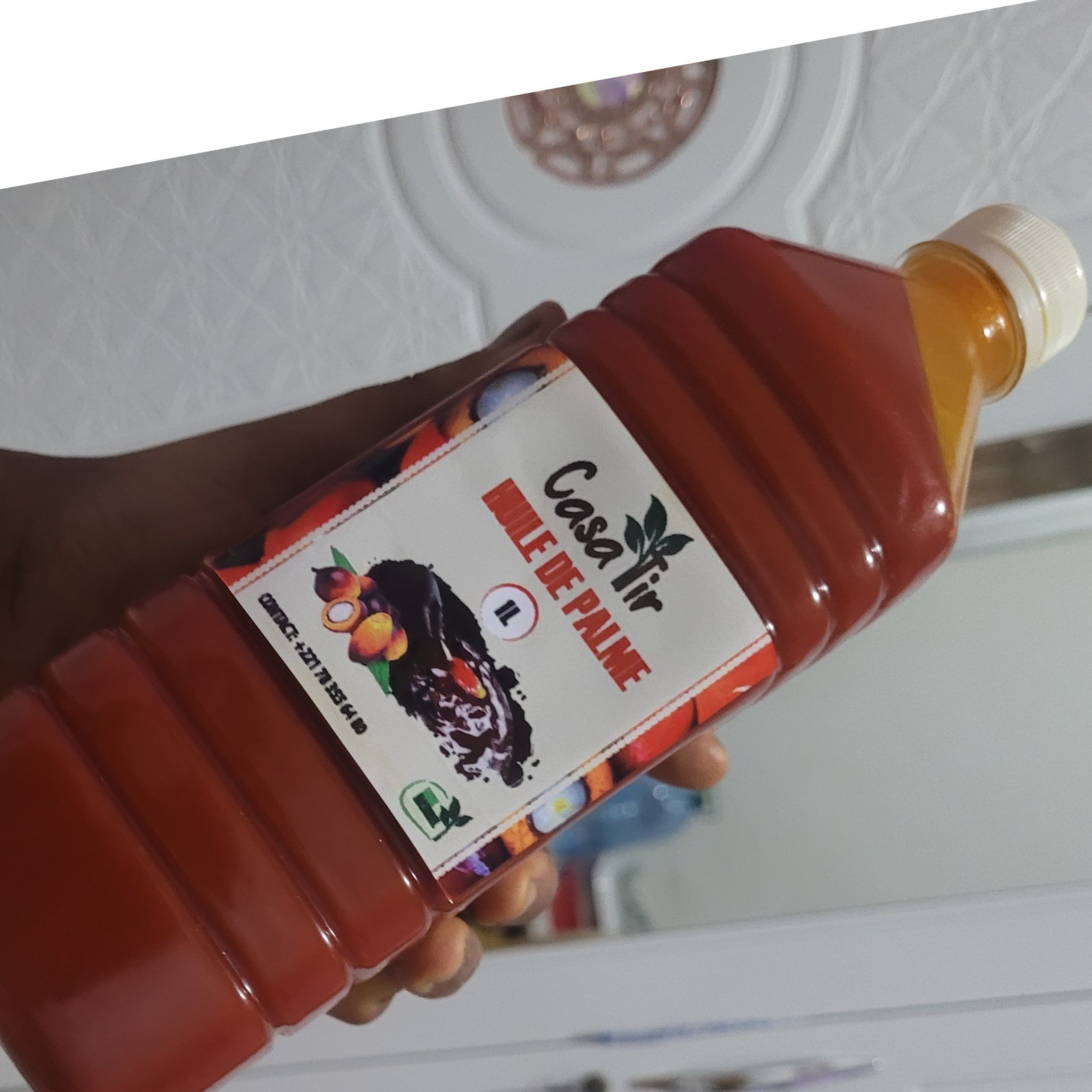 Huile de Palme Rouge Casa tir - Pureté Artisanale et Richesse Vitaminique