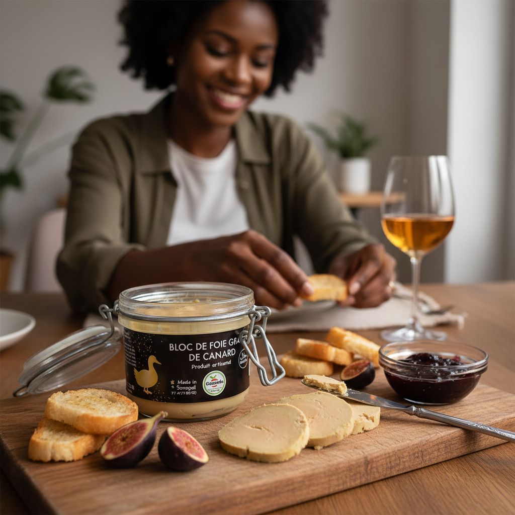 Bloc de foie gras de canard halal 180g