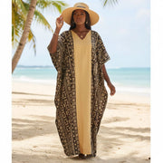 Boubou coton femme robe longue ample motifs géométriques chic été élégant