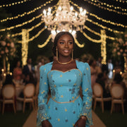 Boucles d’oreilles mariage rouges élégantes perles dorées – Bijoux femme chic