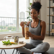 Bouteille isotherme bambou avec 2 infuseurs inox – Thé et infusion nomade