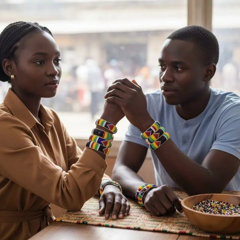 Bracelets artisanaux uniques – Perles multicolores, style ethnique et bohème