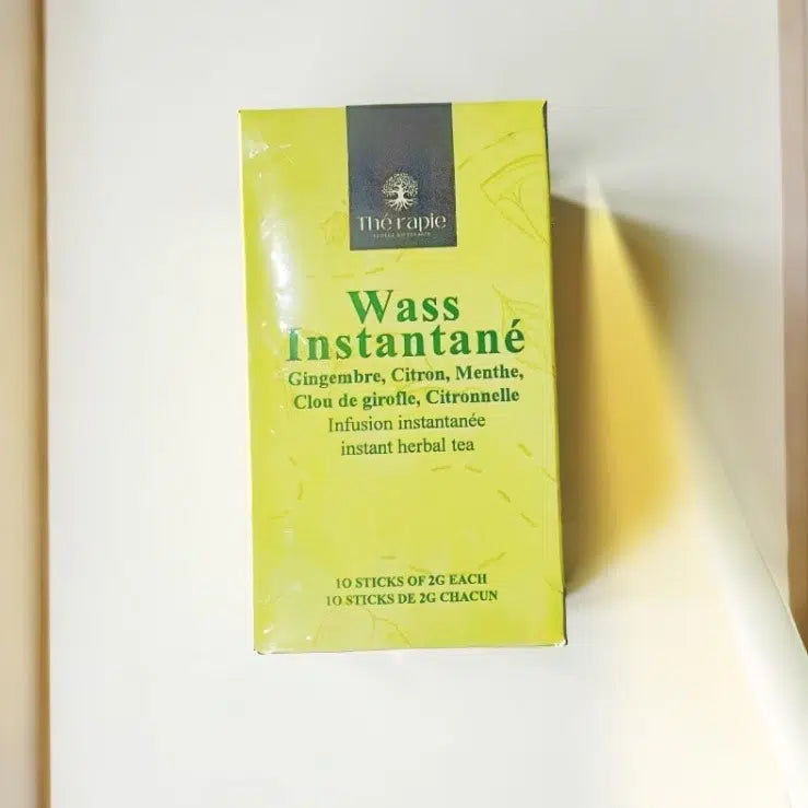 Thé instantané énergie - Infusion digestive naturelle citron menthe 20g