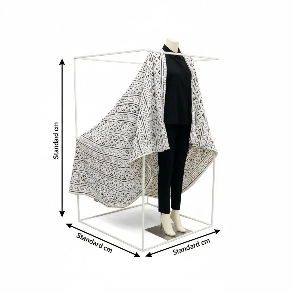 Cardigan femme bogolan noir et blanc – Ensemble chemisier pantalon chic