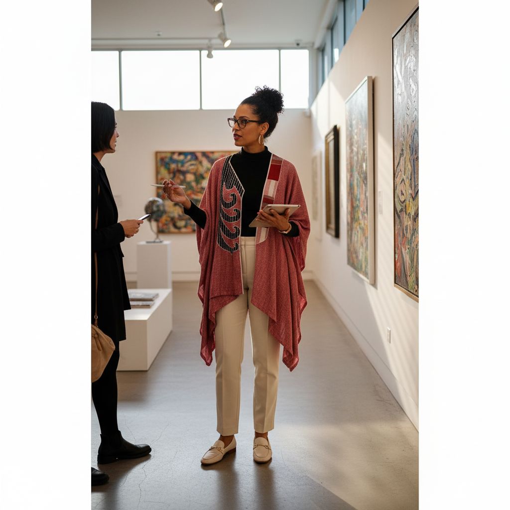 Cardigan femme lin bohème patchwork africain – Élégance artistique