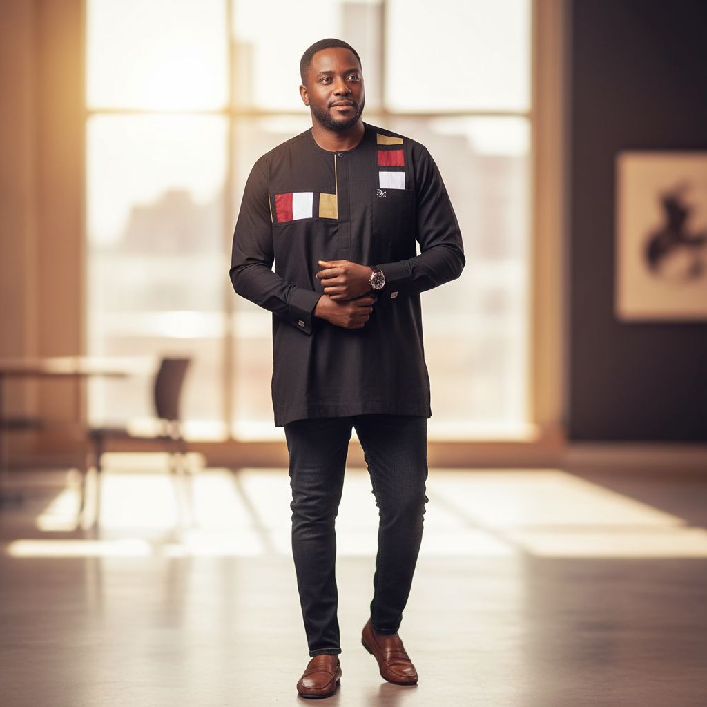 Chemise homme manches longues marron brun, élégante et confortable