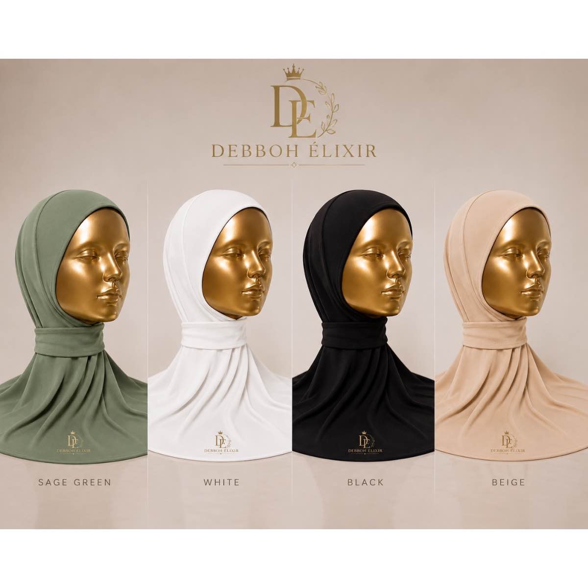 Cagoule femme élégante en jersey confortable – bonnet hijab bordeaux chic
