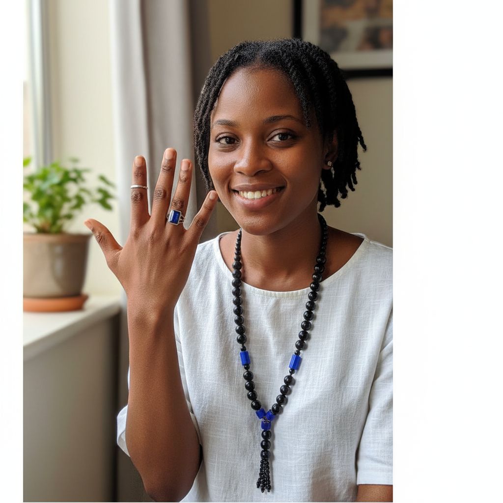 Collier perles noires et bleues homme, bijou élégant contemporain chic