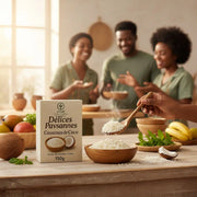 Couscous de coco sans gluten – Farine de manioc bio, céréale exotique artisanale