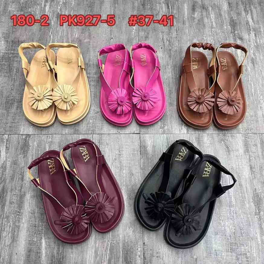 Sandales plates femme Padame en similicuir, élégantes et confortables