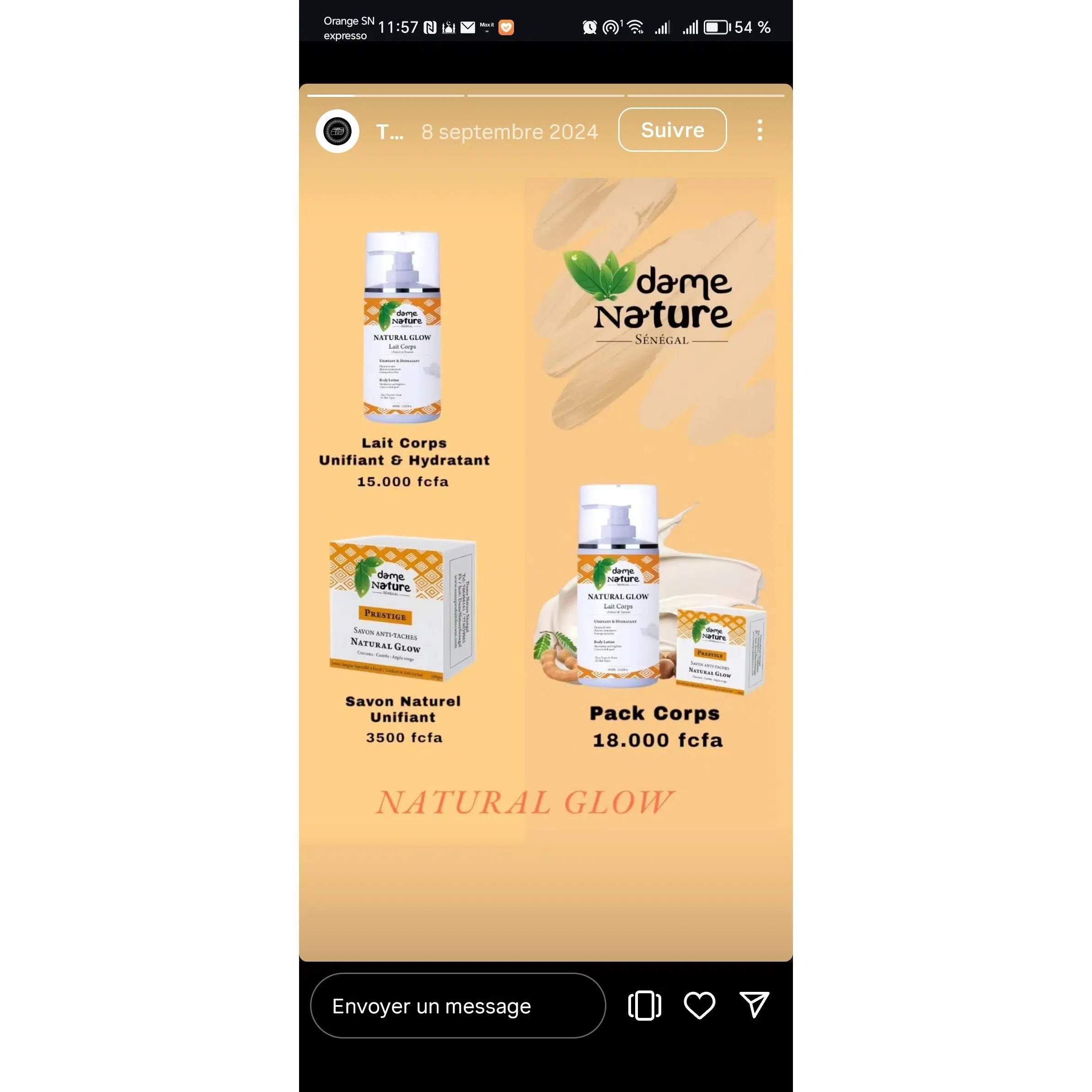 Cosmétiques naturels Sénégal : soins visage &amp; corps, beauté africaine artisanale