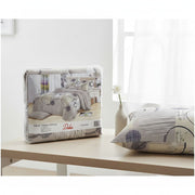 Drap 3 places coton 240x250 et 2 taies – Linge de lit moderne confortable