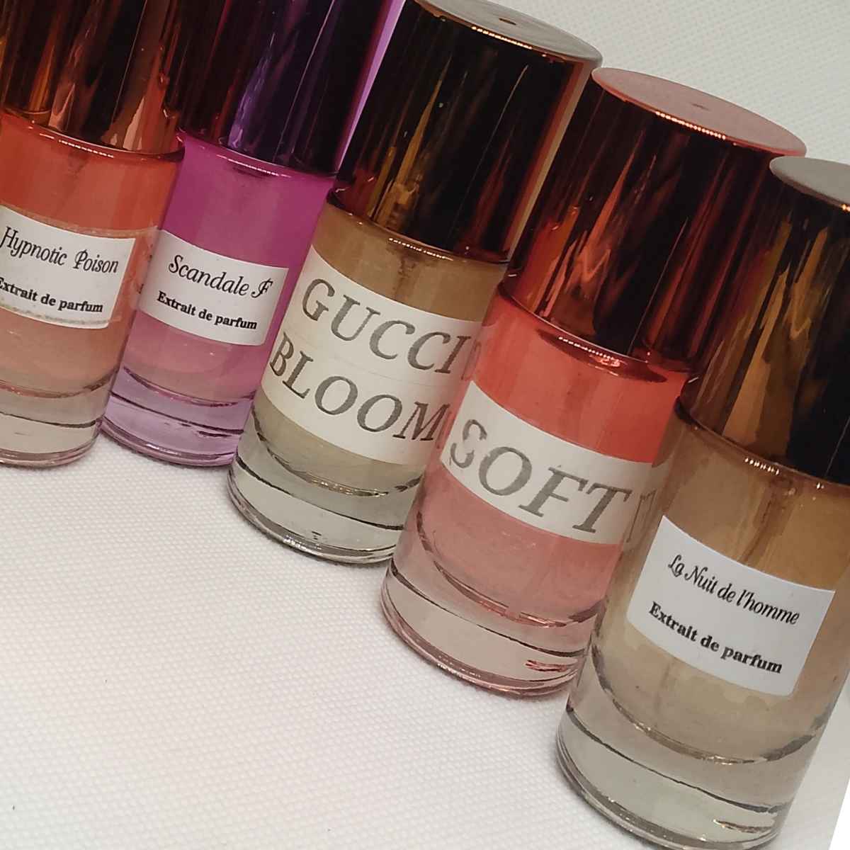 Parfum d’ambiance maison luxe français – Flacon élégant 30g blanc