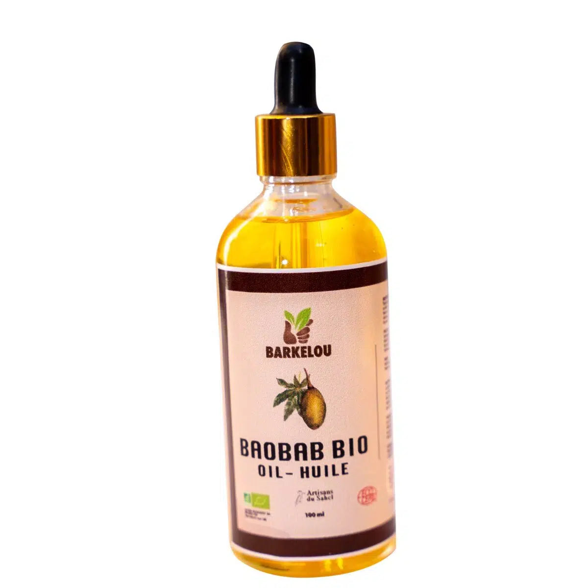 Huile de Baobab 100ml 100ml – Soin naturel visage et cheveux, pure et certifiée