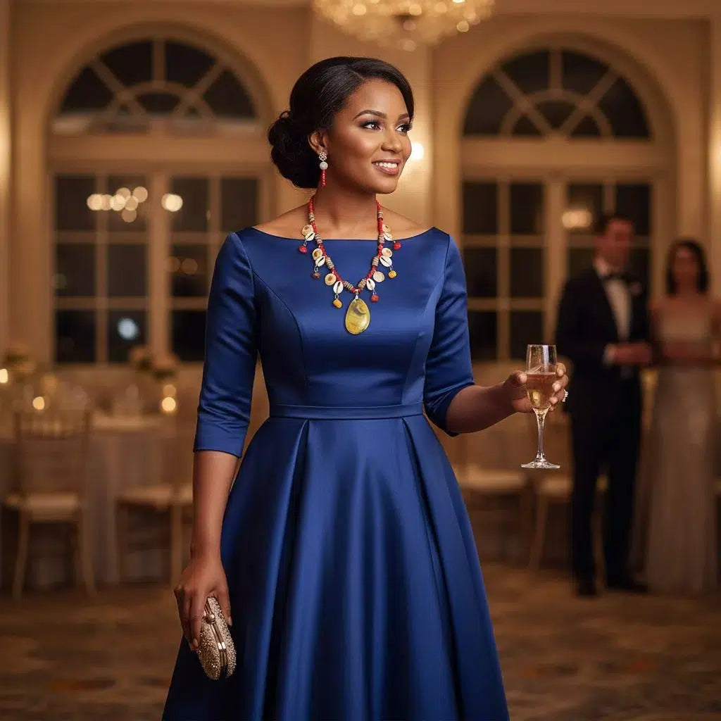 Collier cauris artisanal et boucles d’oreilles Cauria – Bijoux ethniques femme