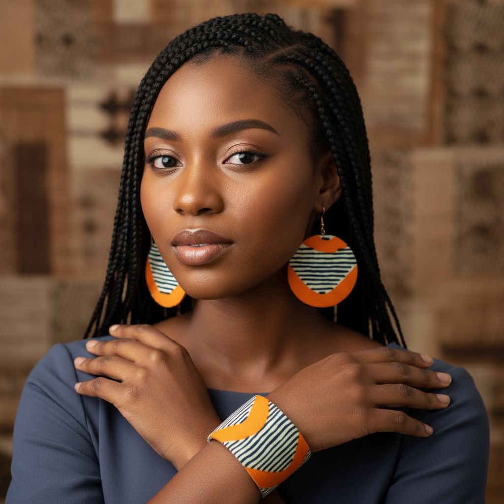 Ensemble bijoux mariage femme : parure boucles d’oreilles et bracelet chic