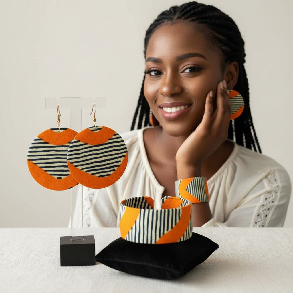 Ensemble bijoux mariage femme : parure boucles d’oreilles et bracelet chic