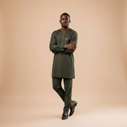 Ensemble homme vert kaki