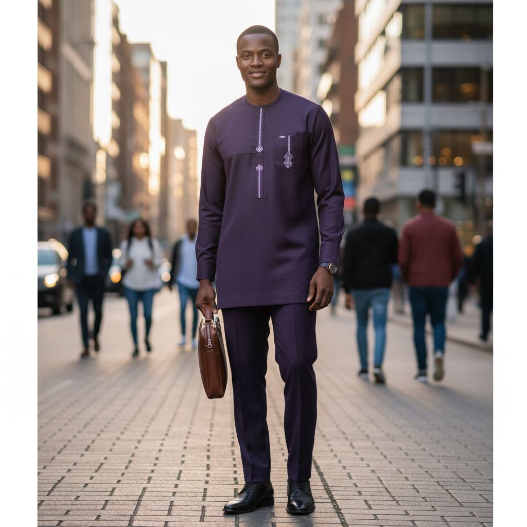 Ensemble homme violet chic et moderne – Costume 2 pièces élégant cérémonie
