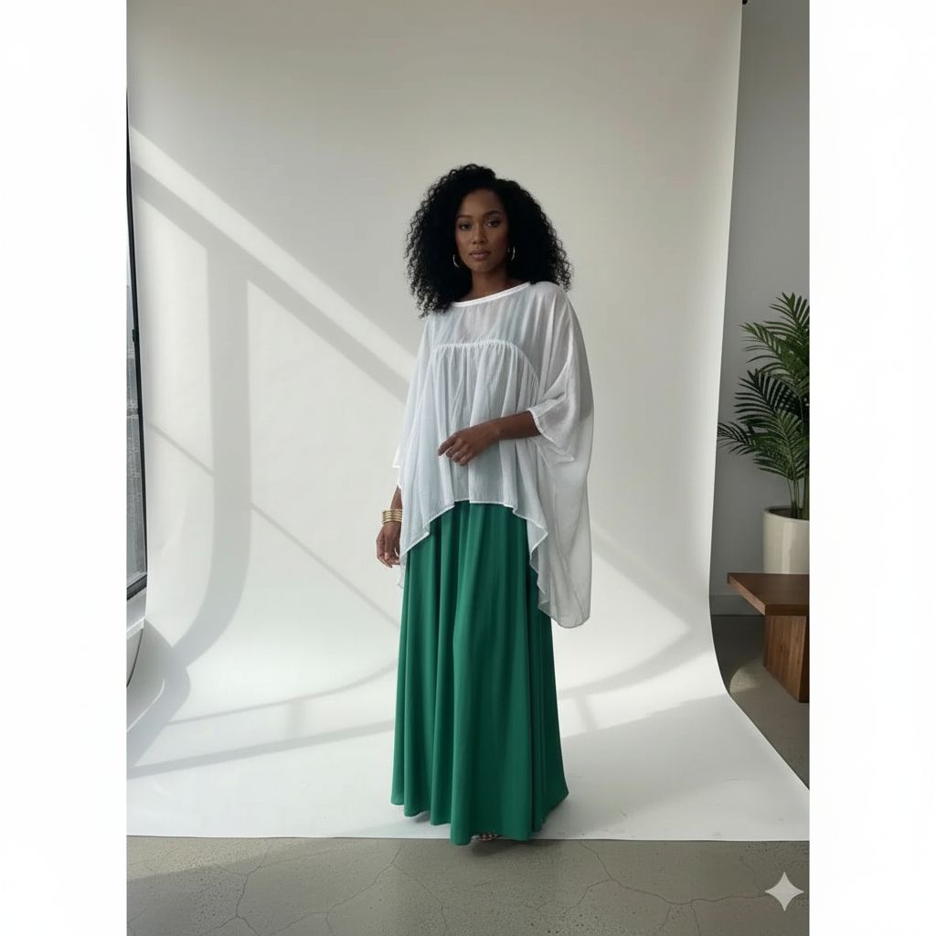 Ensemble jupe et haut bohème