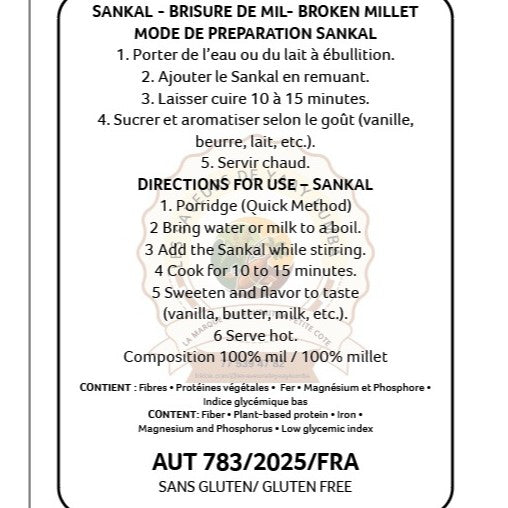 Sankal Brisure Broken de mil