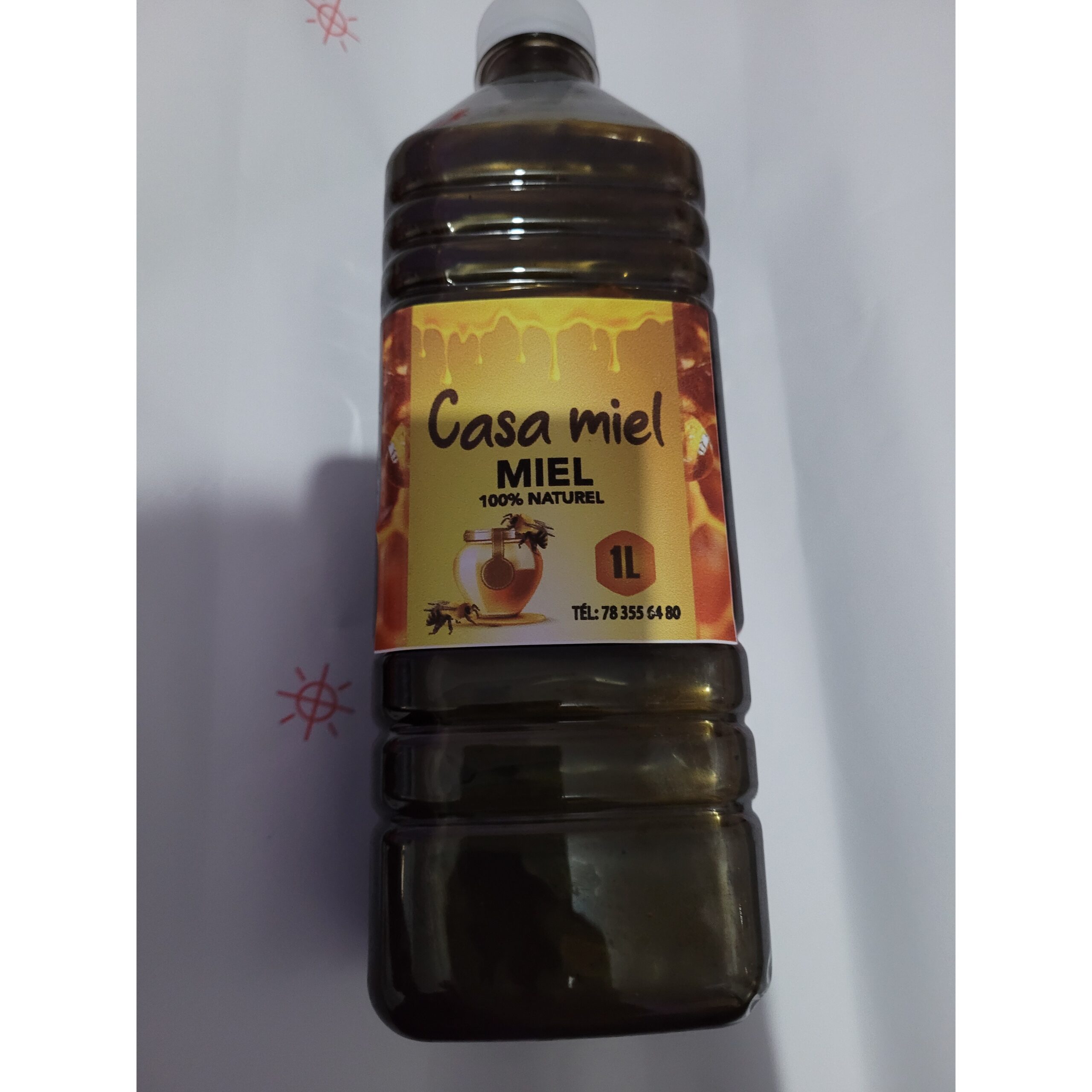 Miel pur Casamance artisanal du Sénégal – Naturel, premium en pot 1L ou 500ml